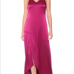 Halston evening gown . Fuchsia. Size 4